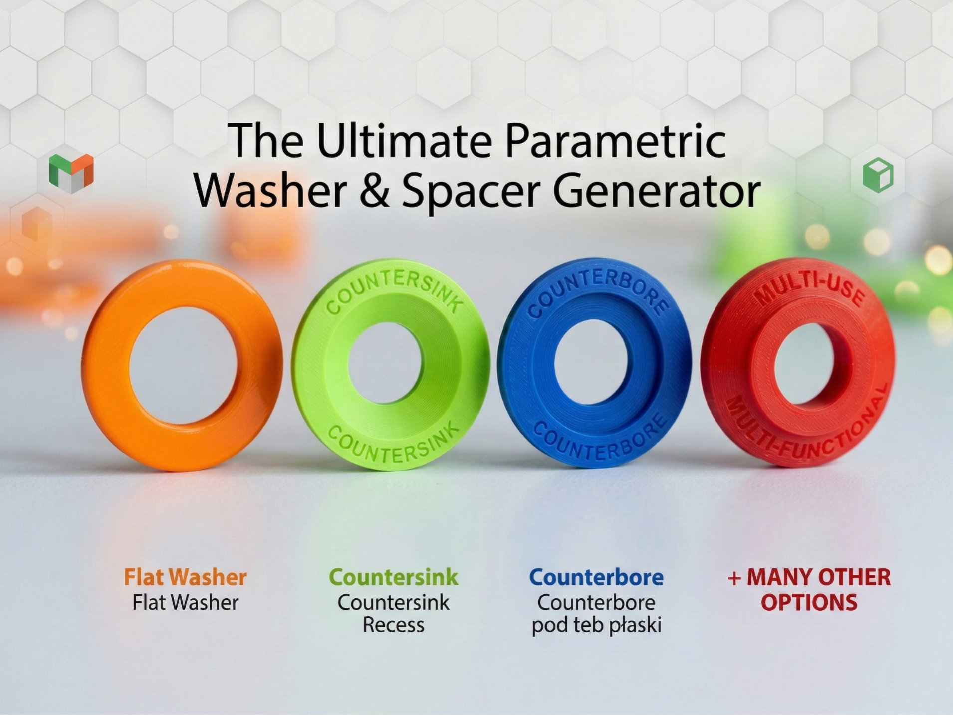Ultimate Parametric Washer Generator