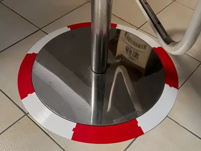 IKEA JANINGE Bar Stool/High Chair Dedicated Robot Vacuum Ramp Pad