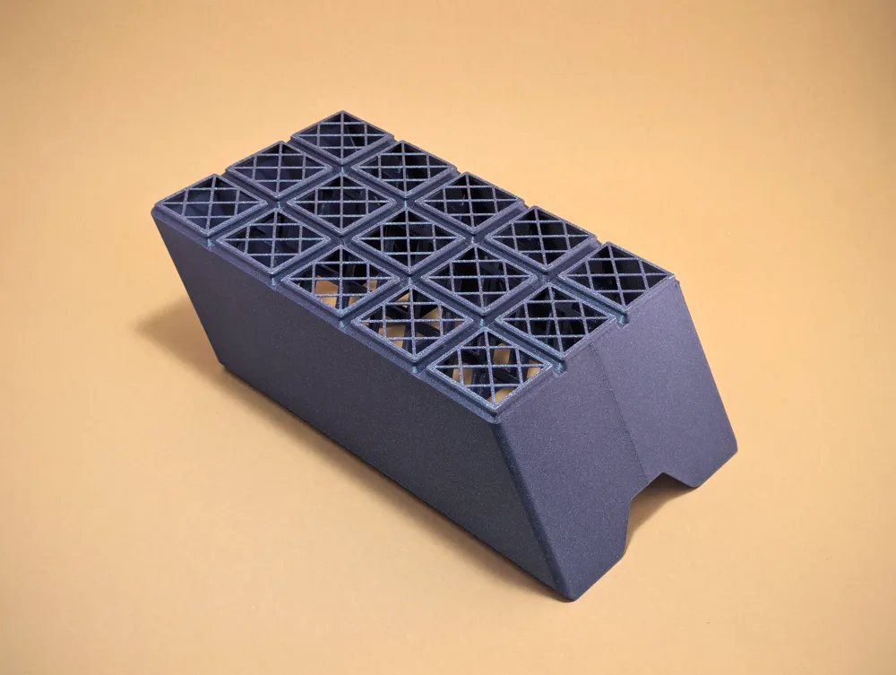 Gridfinity Organizer For Large Cables (Tilted) - Free 3D Print Model ...