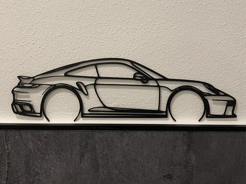 Porsche 911 992 Turbo S Wallart