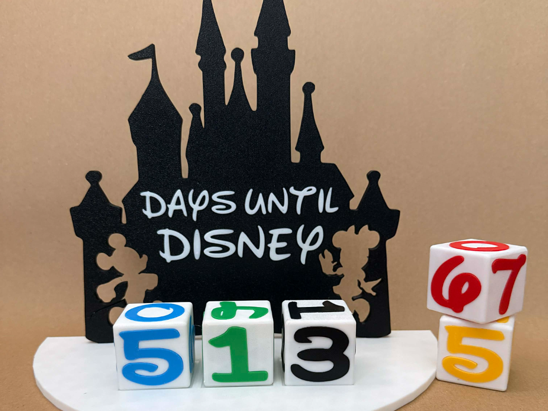 Days until Disney countdown