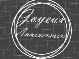 deco joyeux anniversaire francais