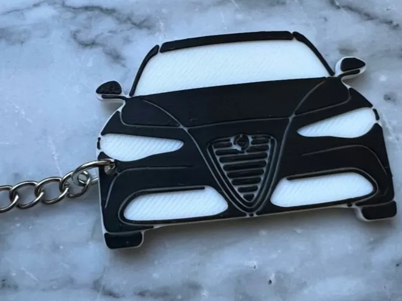 Alfa Giulia - Portachiavi anteriore