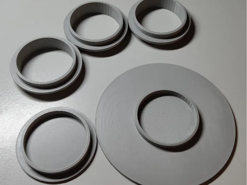 Sunlu Spulen-Set: Stapelring mit Boden & Deckel