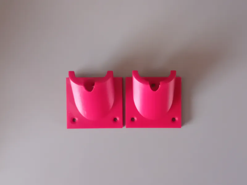 Angled Clothes Rail Socket