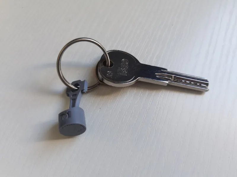 Piston Keychain (various sizes)