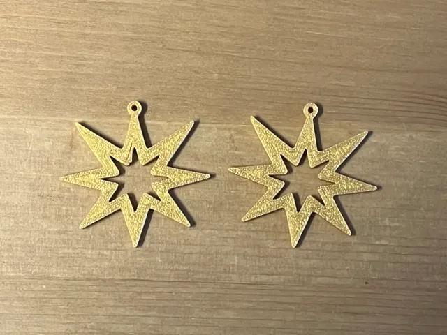 star earrings