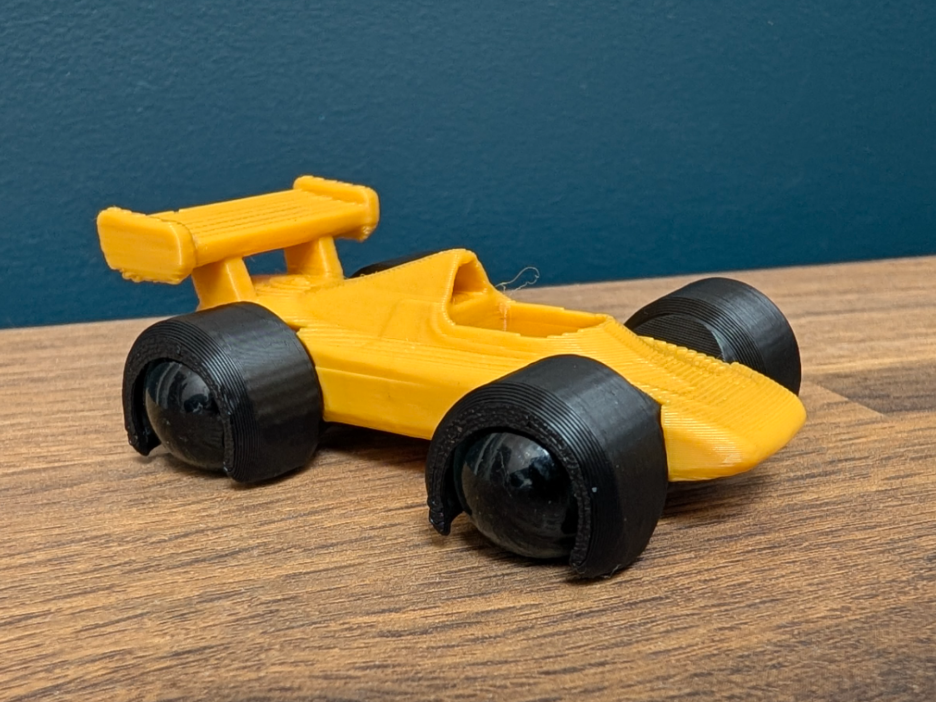 1960s F1 Inspired Marble Wheeled Race Car