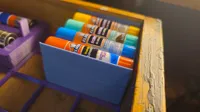 Bac Gridfinity bas profil pour mini bâtons de colle — photo 2