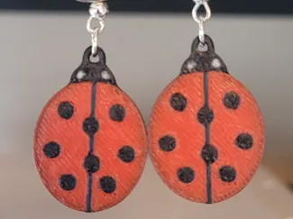 Ladybug Earrings