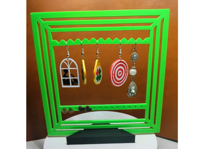 Geometry stand for earrings