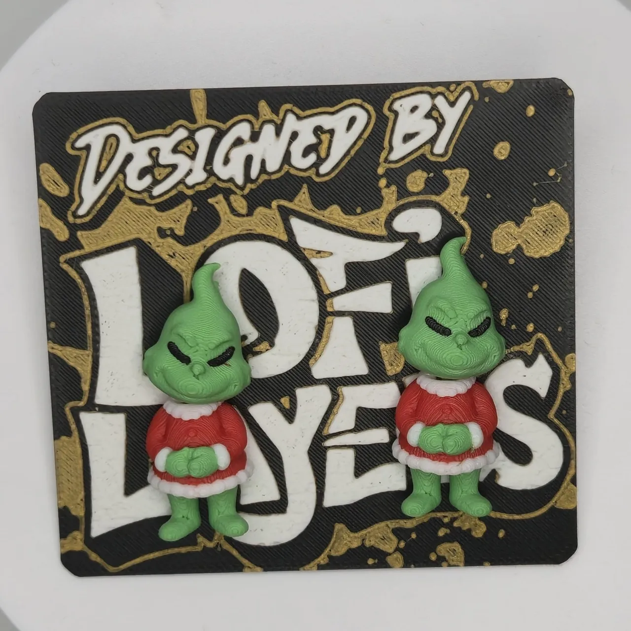 Grinch Articulated Hanger Earrings view 4