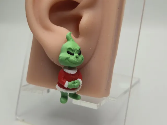 Grinch Articulated Hanger Earrings