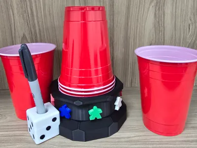 Game Night Cup Holder