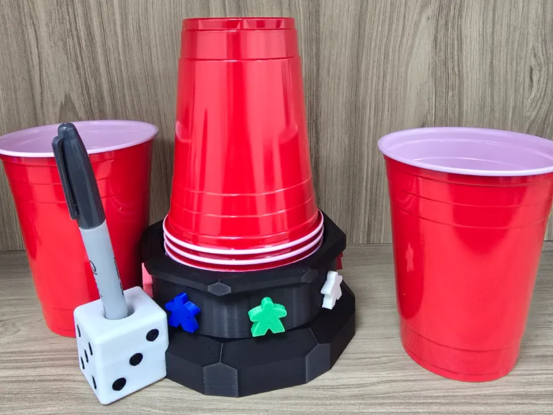 Game Night Cup Holder