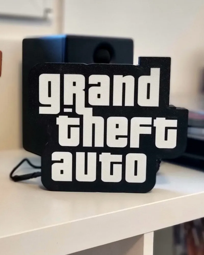 GTA Flat Lamp | Mutli Color