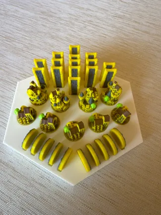 Catan Player Pieces Holder
