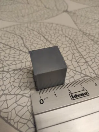 20mm Calibration Cube