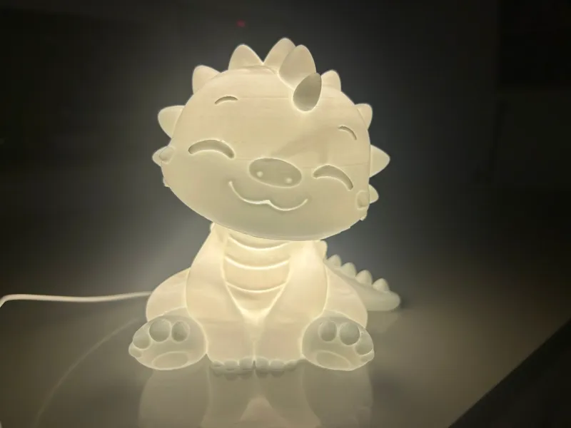 Lampada Dinosauro   "lampa-dino"