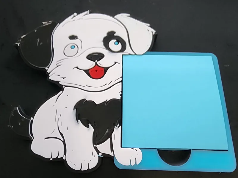 Sticky Note Holder - Cute Puppy