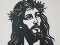 Christ couronne d'épines - décoration murale — photo 2