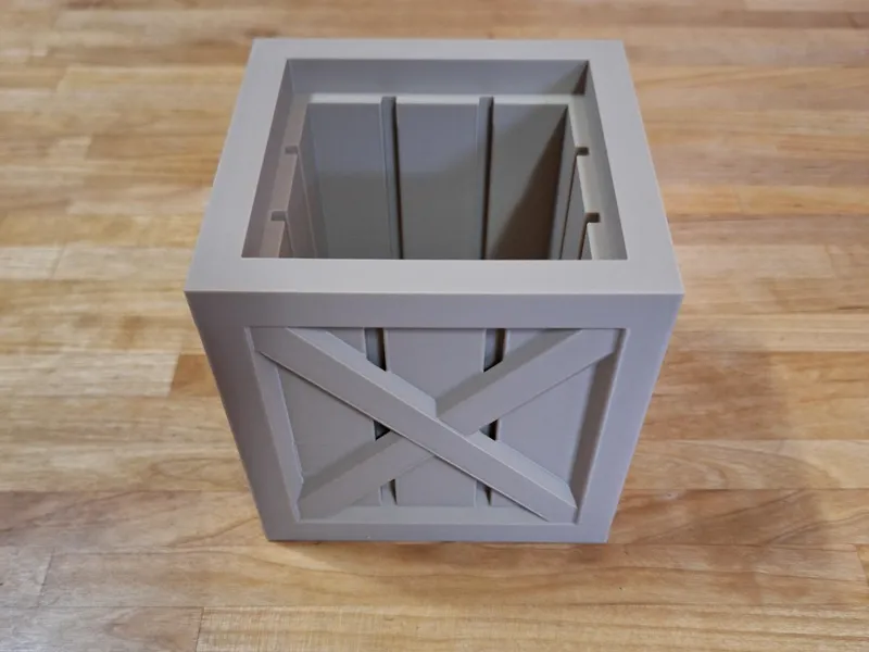 Crate Pen Holder
