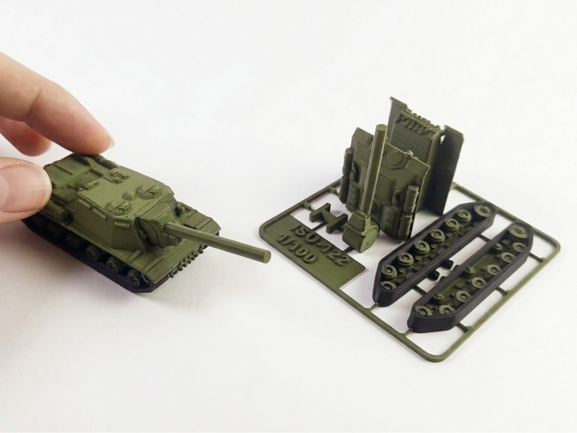 ISU-122 tank kit card