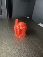 0.2mm layer, 2 walls, 7% infill, 7mm Brim, Auto Supports,