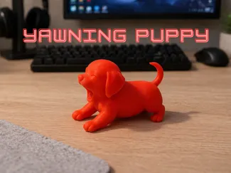 Yawning Puppy