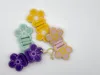 Flower flip and slide fidget and keychain