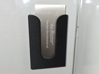 The Breville Razor Command Strip Mount