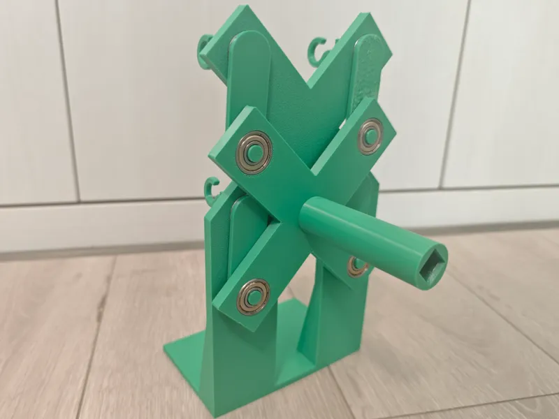 手工搓绳工具—绳子增粗工具