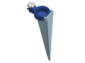 Adjustable Bottle-Dripper Irrigation Spike v2