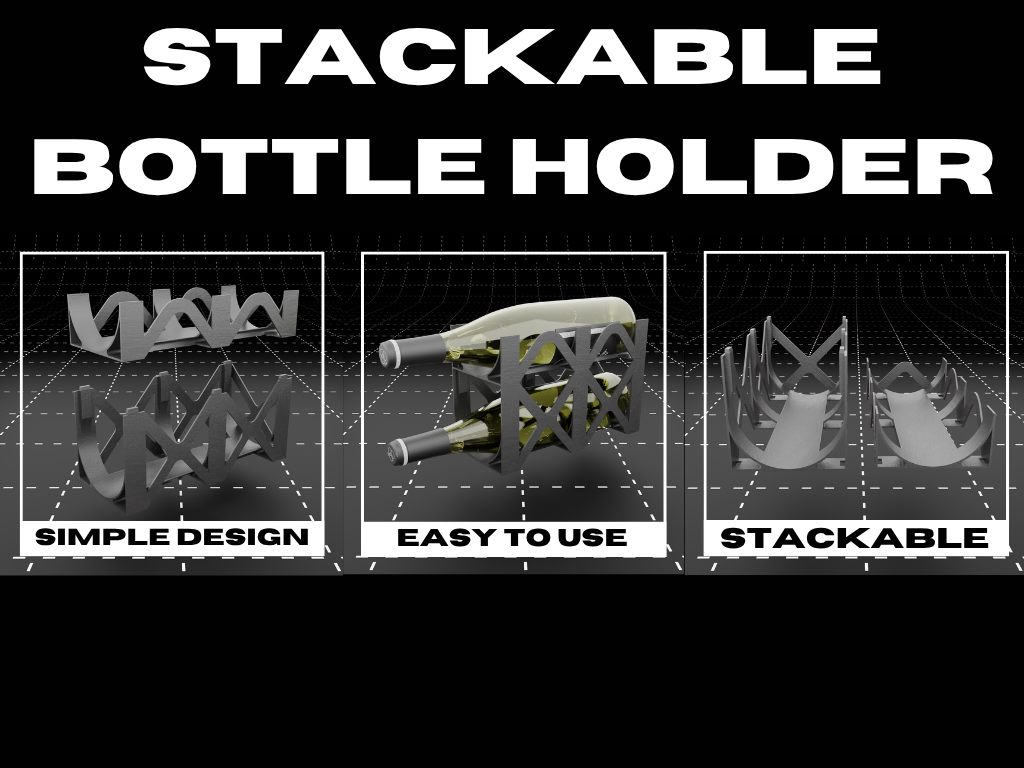 Stackable Bottle Holder