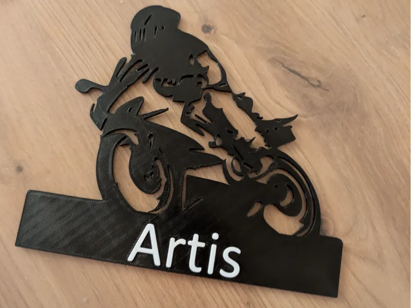 Wandbild_Motorrad_mit_Name