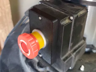 Stop Button Mount for Scheppach Dust Collector