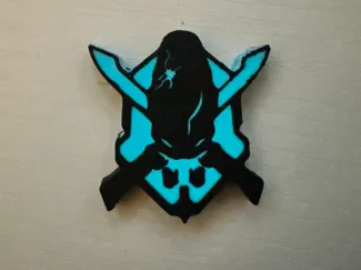 Halo legendary golf ball marker