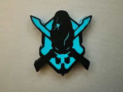 Halo legendary golf ball marker