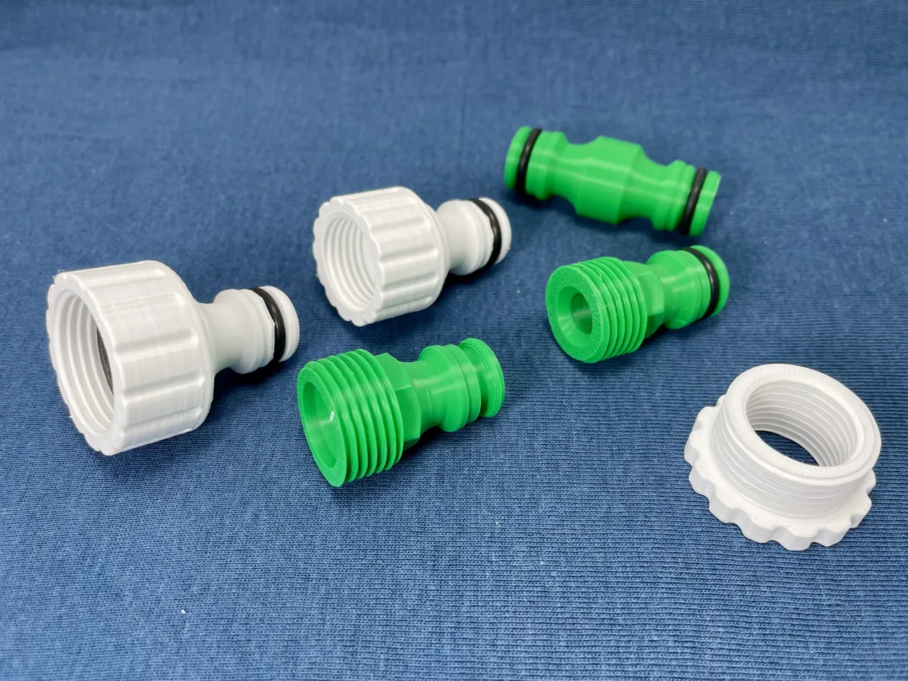 Garden hose quick connector view 2
