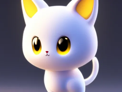 小猫模型 随机生成的