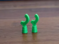 P2S Tips with improved adhesion