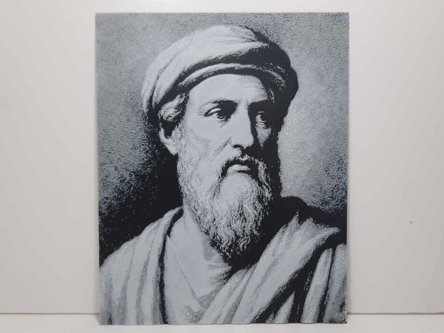 Pythagoras Portrait Hueforge