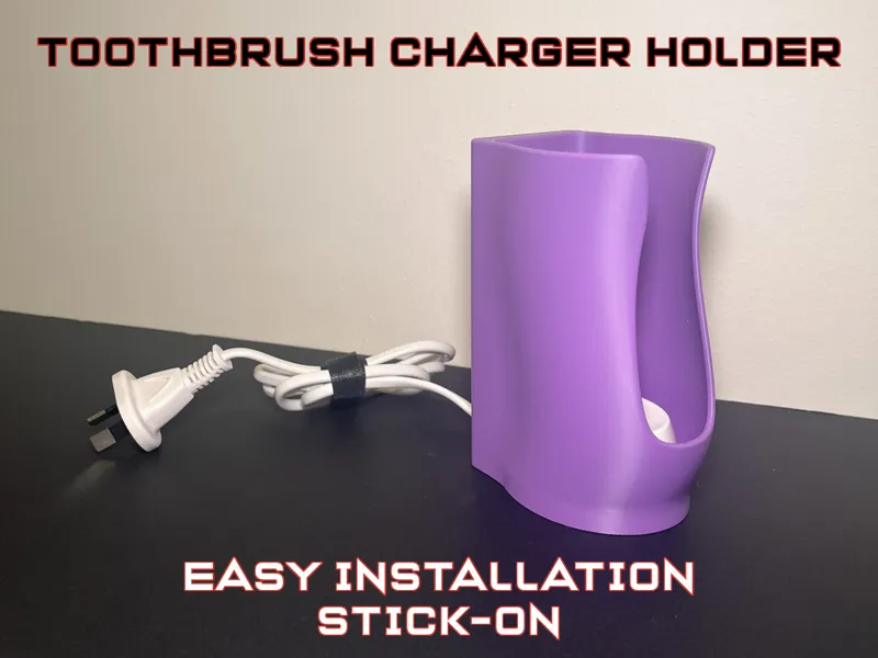 Toothbrush and Charger Holder