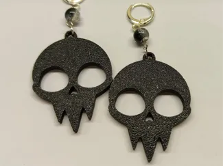Skull earrings