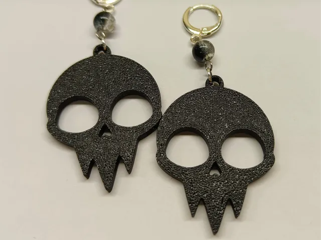 Skull earrings
