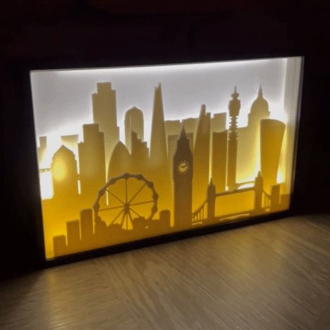 London City Led Lamp - Layered Home Decor