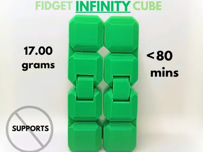 Infinity Cube Fidget (No Supports)