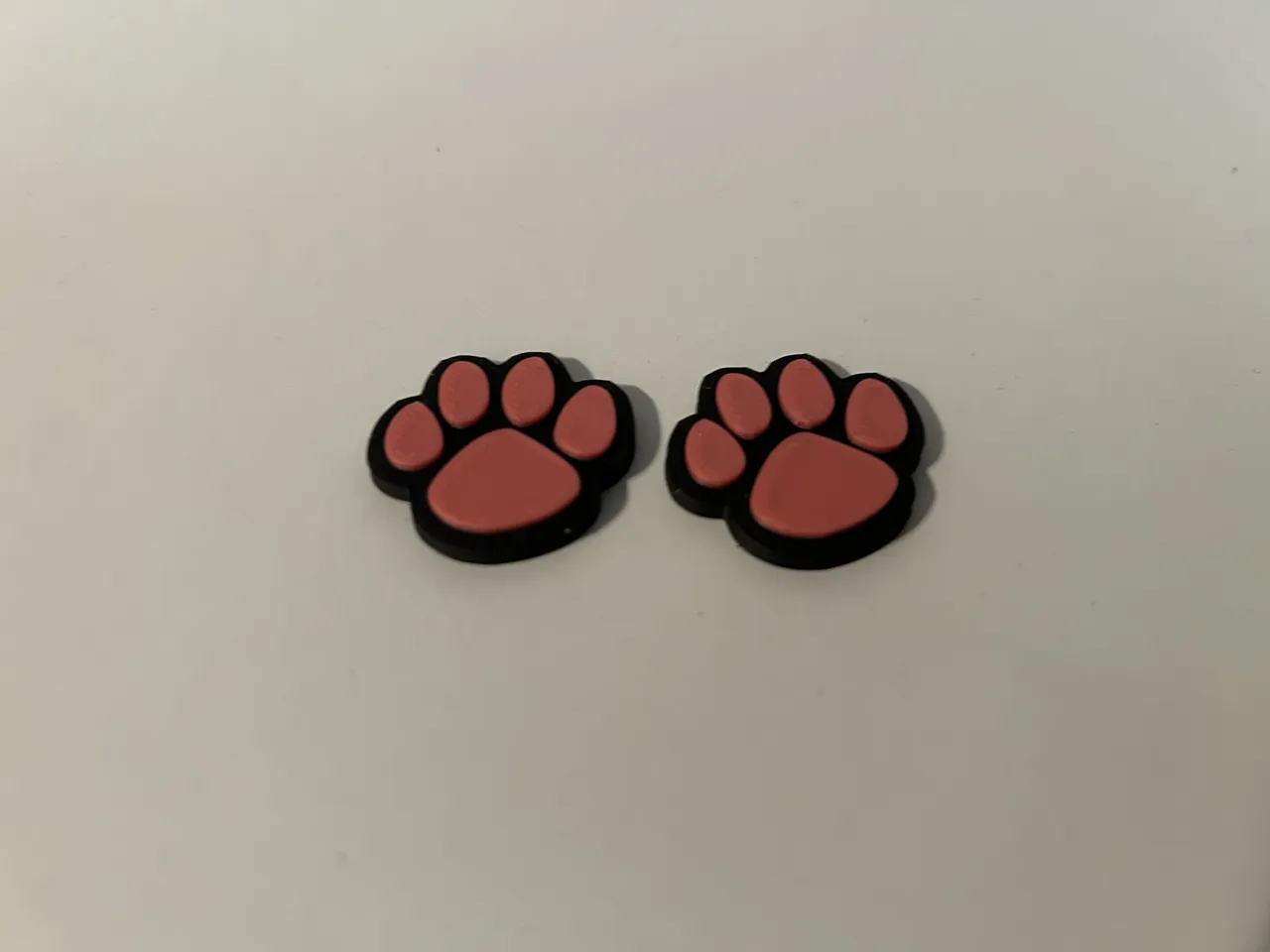 Dog/Cat Paw Earrings view 2