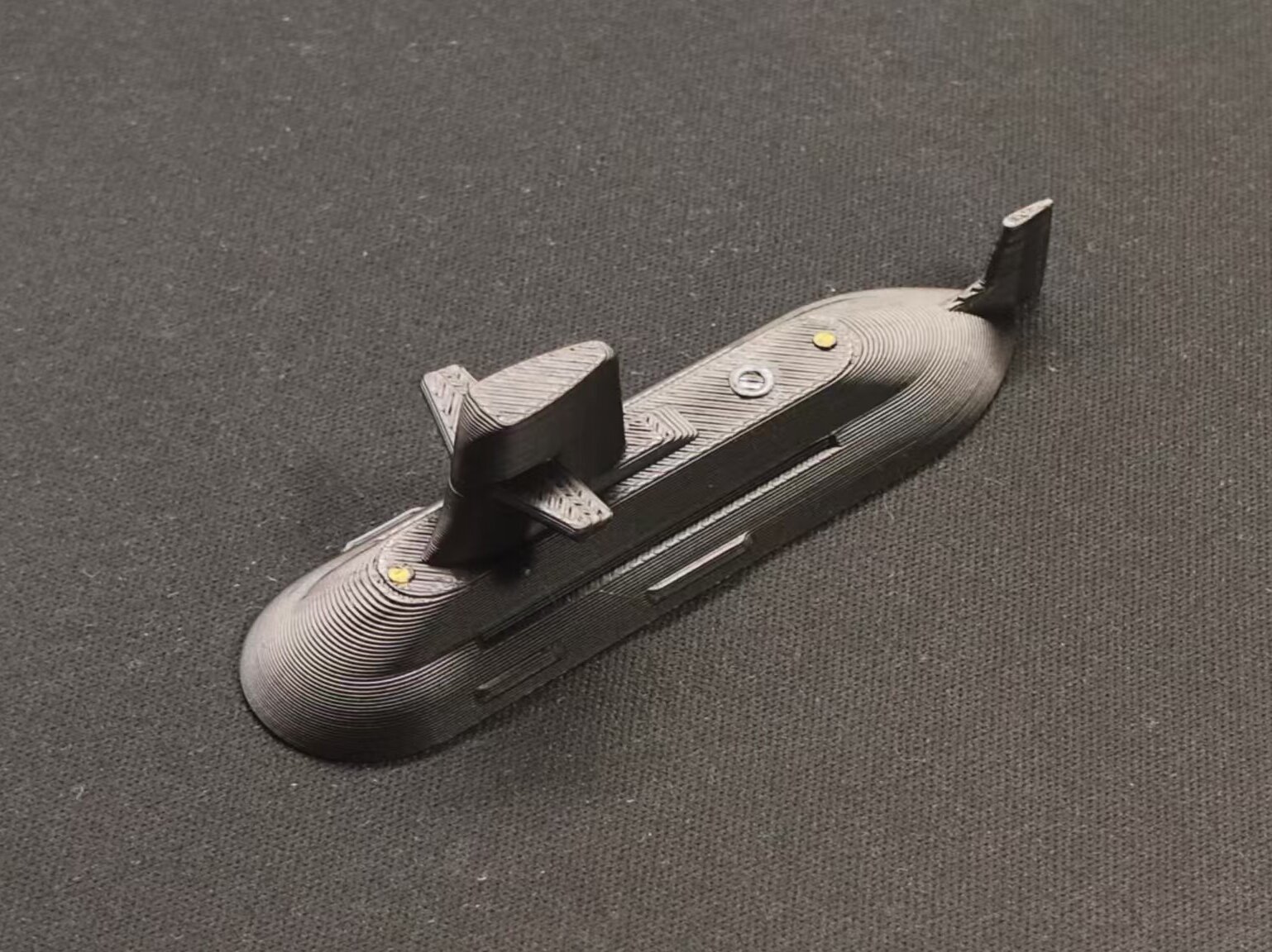 Miniatura 2 do modelo 3D 093B攻击核潜艇幼崽 浴缸玩具