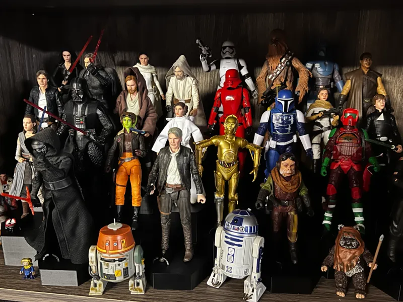 Figurine Stand  - Allows multiple side by side